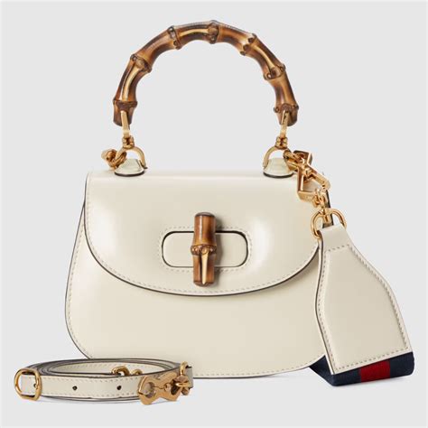 gucci bag with mirror inside|gucci bamboo mini handle bag.